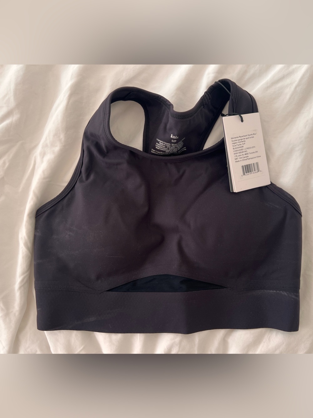 knix Momenta Racerback sports bra - new with tags